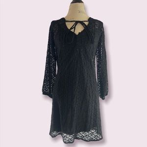 NWT Black Laced Dress Patterson. J. Kincaid